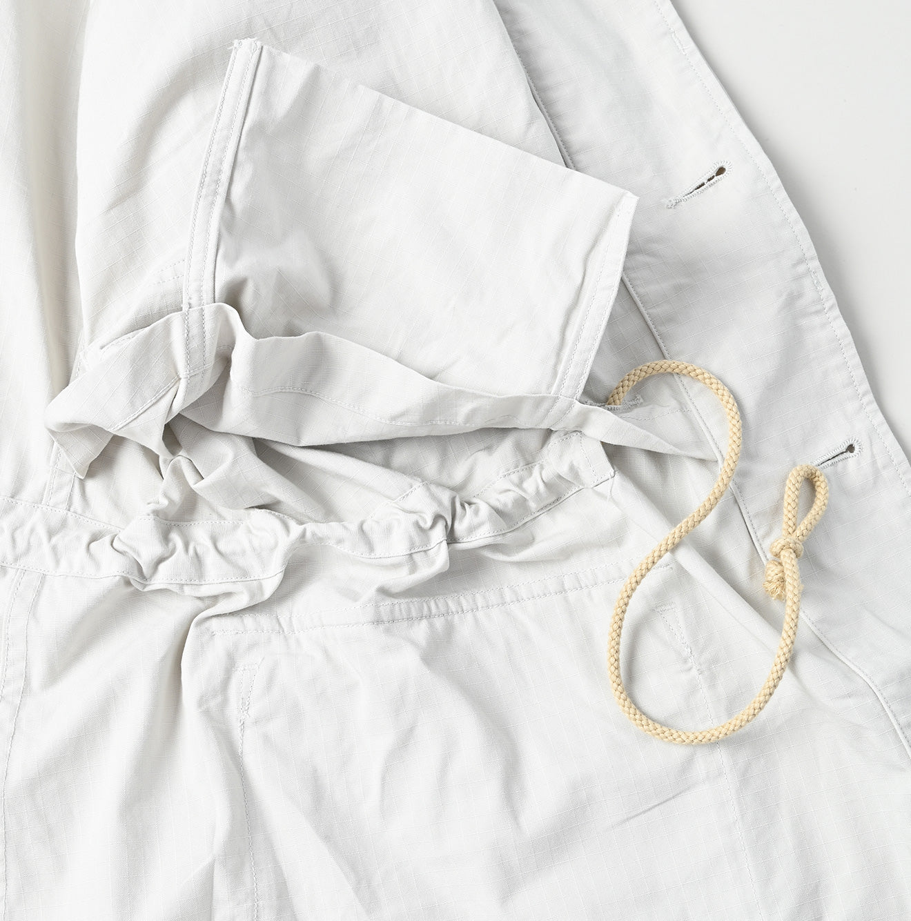 Rip Stop R45 Jacket Gray Detail