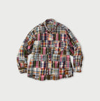 Indian Linen 908 Patchwork Ocean Shirt