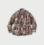 Indian Linen 908 Patchwork Ocean Shirt