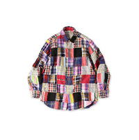 Indian Linen Patchwork 908 Loafer Hiyoku Shirt