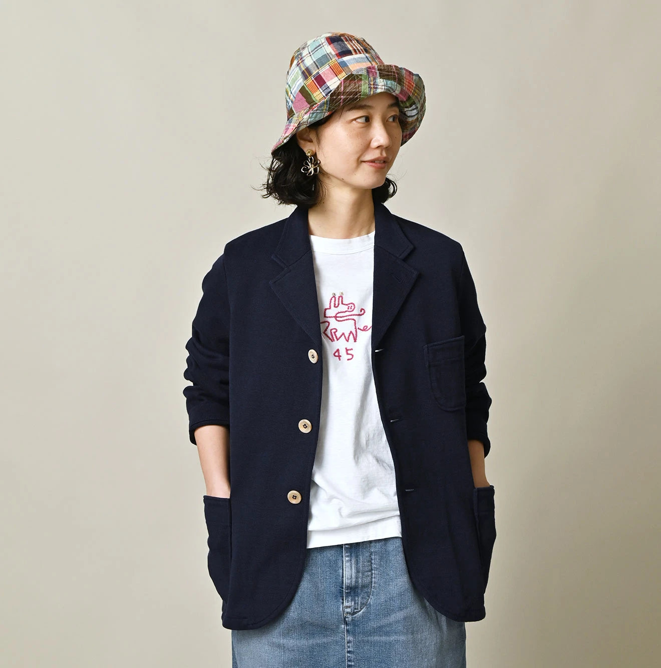 Dozume Gima 908 Jacket Female Model