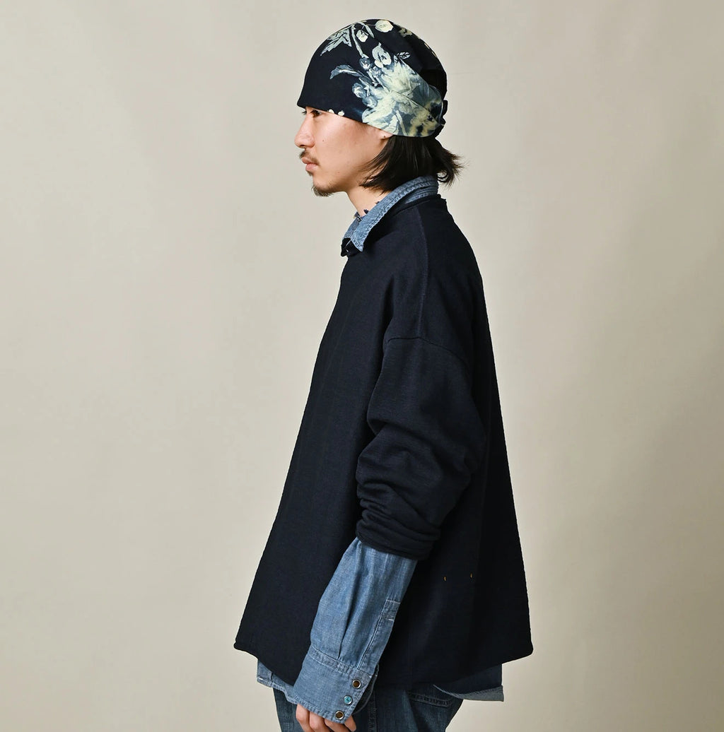 Indigo KachiKachi Gima 908 Uma Sweater Male Model