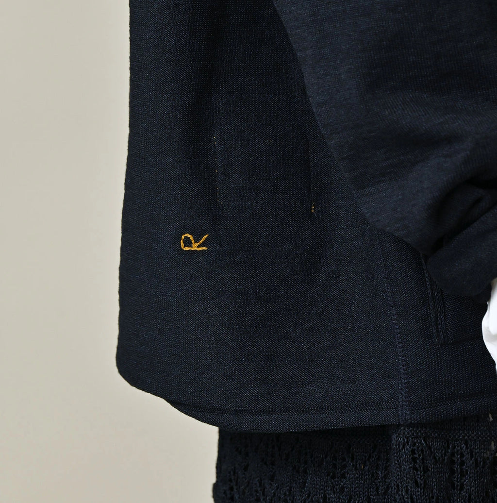 Indigo KachiKachi Gima 908 Uma Sweater Detail