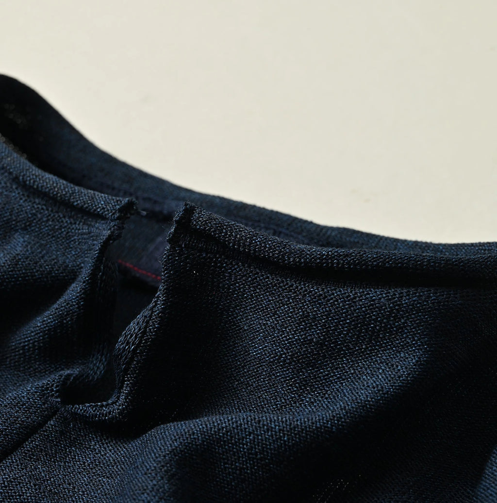 Indigo KachiKachi Gima 908 Uma Sweater Detail