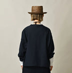 Indigo KachiKachi Gima 908 Uma Sweater Female Model