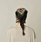 Linen Flax Flower Bandana