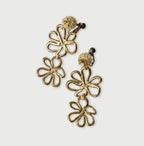 Twin Flower Earrings