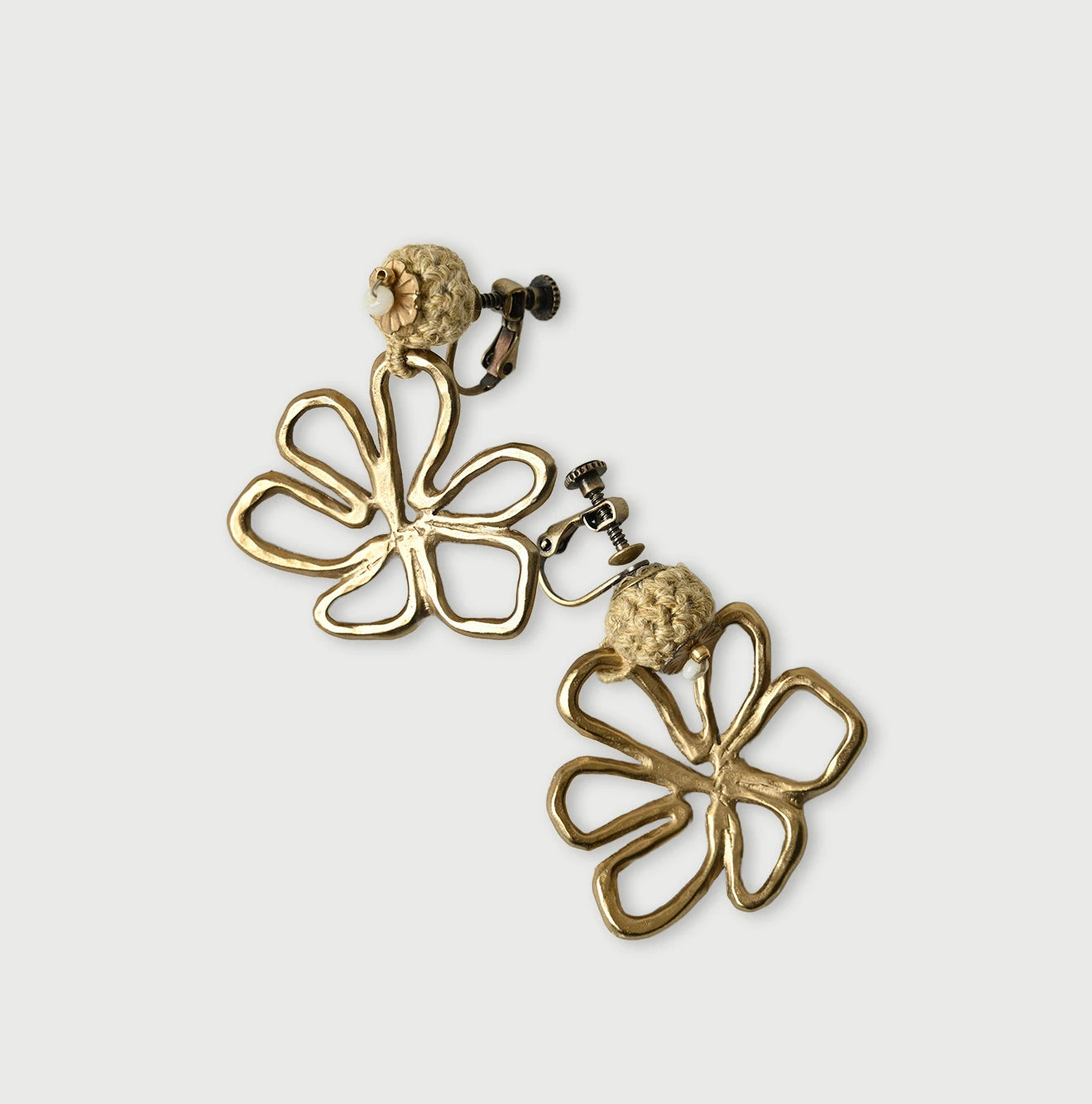 Flower Earrings / Pierced Earrings