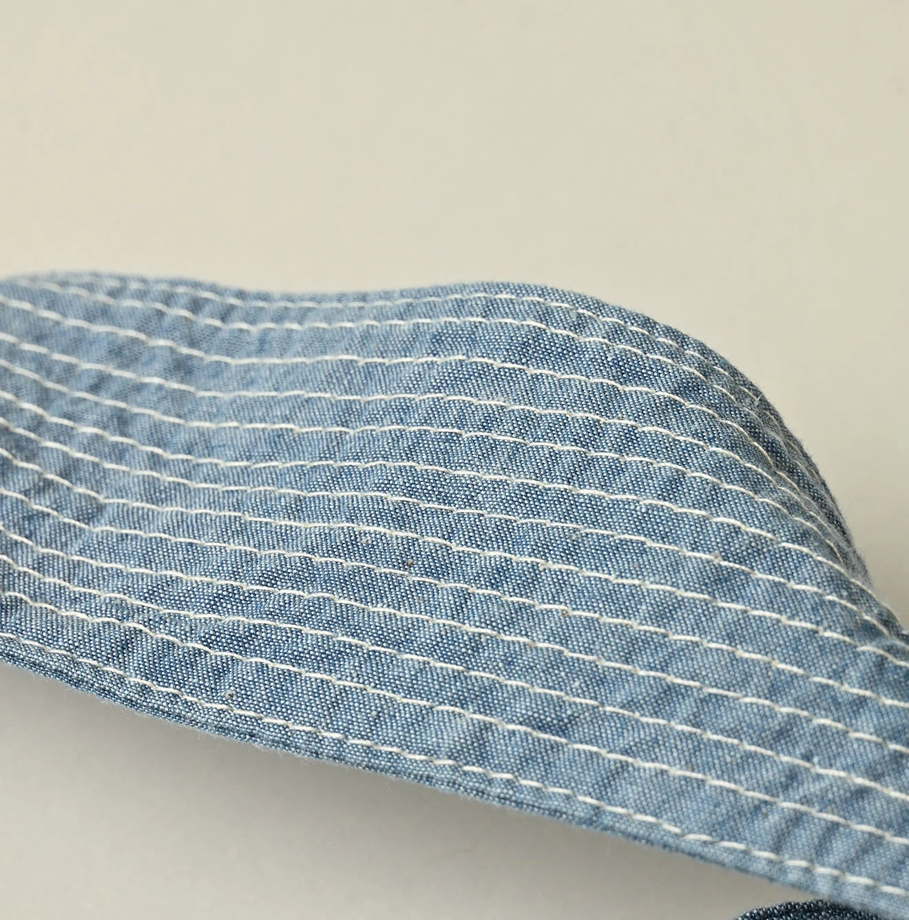 Indian Linen Patchwork Tote Bag Detail