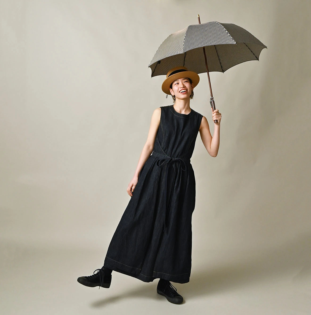 Denim Parasol