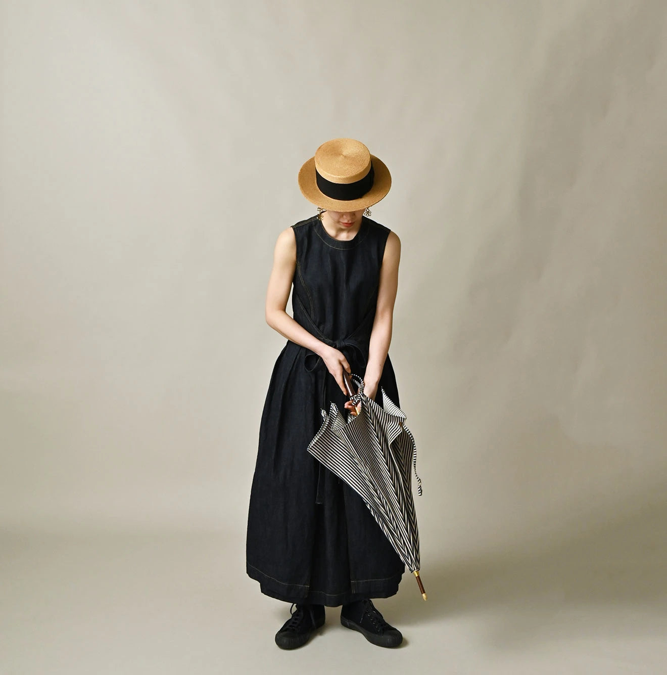Denim Parasol