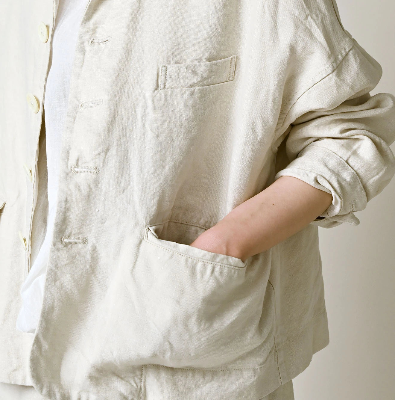 Linen Cloth 908 Uma Jacket