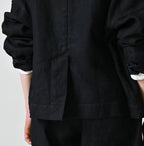 Indigo Linen Cloth 908 Uma Jacket