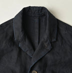 Indigo Linen Cloth 908 Uma Jacket
