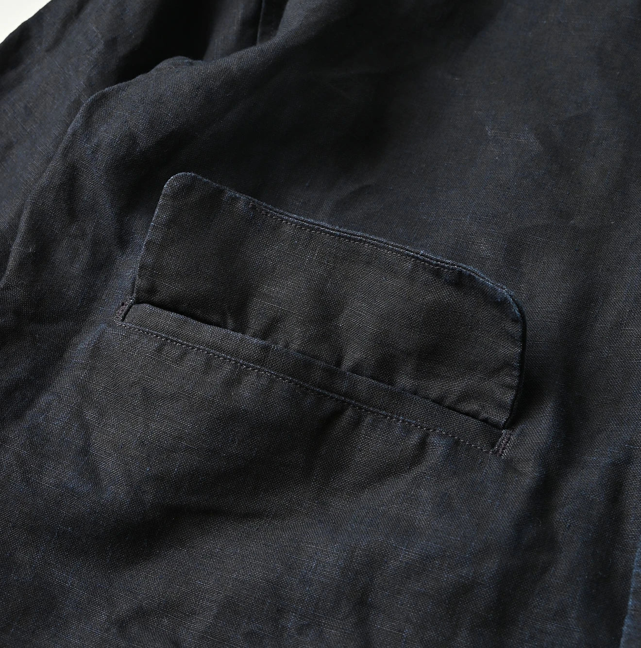 Indigo Linen Cloth 908 Uma Jacket