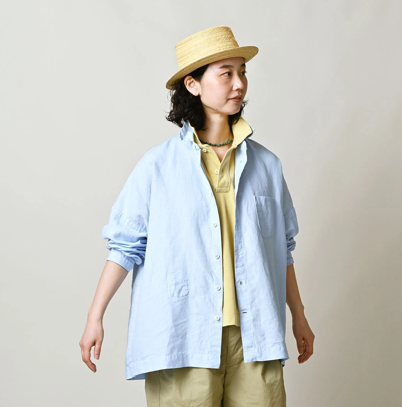 Linen Hira 908 Uma Shirt