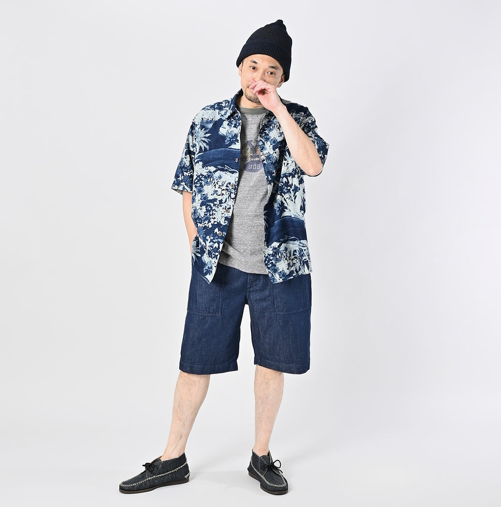 Mon-petit Denim 908 Baker Short Pants Male