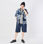 Mon-petit Denim 908 Baker Short Pants Male