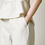 Linen Cloth 908 Easy Work Pants
