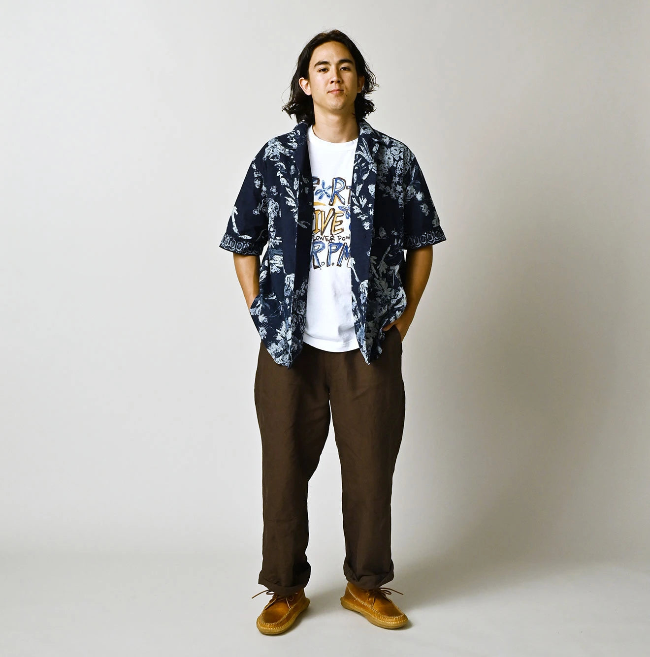 Linen Cloth 908 Easy Work Pants