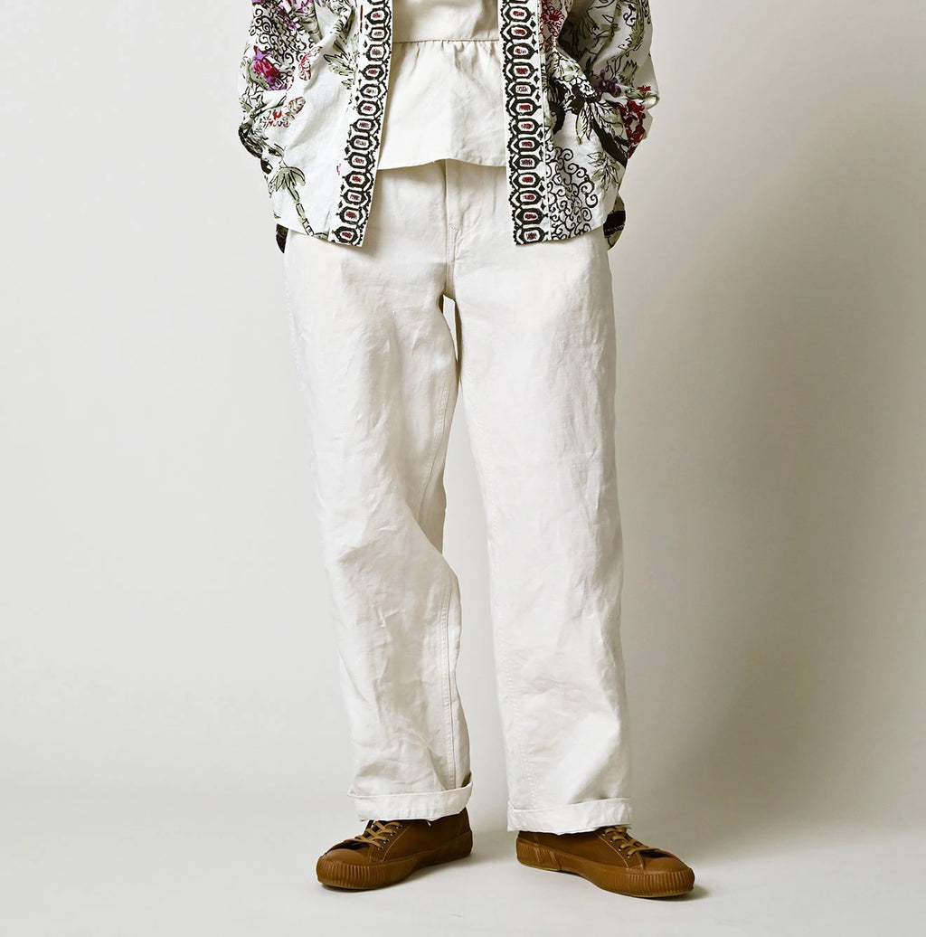 Linen Cloth 908 Easy Work Pants