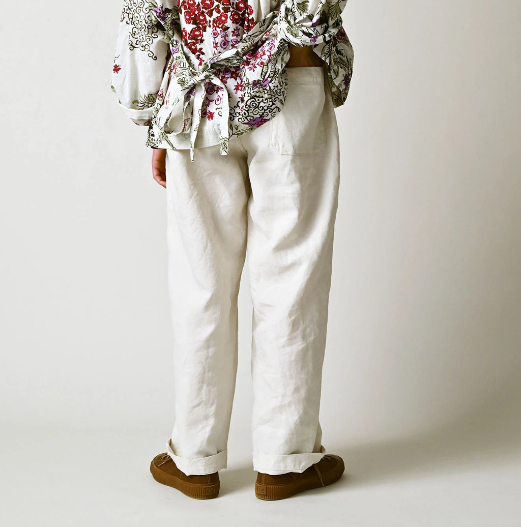 Linen Cloth 908 Easy Work Pants