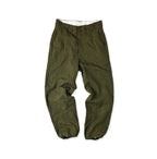 Linen Cloth 908 Nîmes Pants Beige Chambray