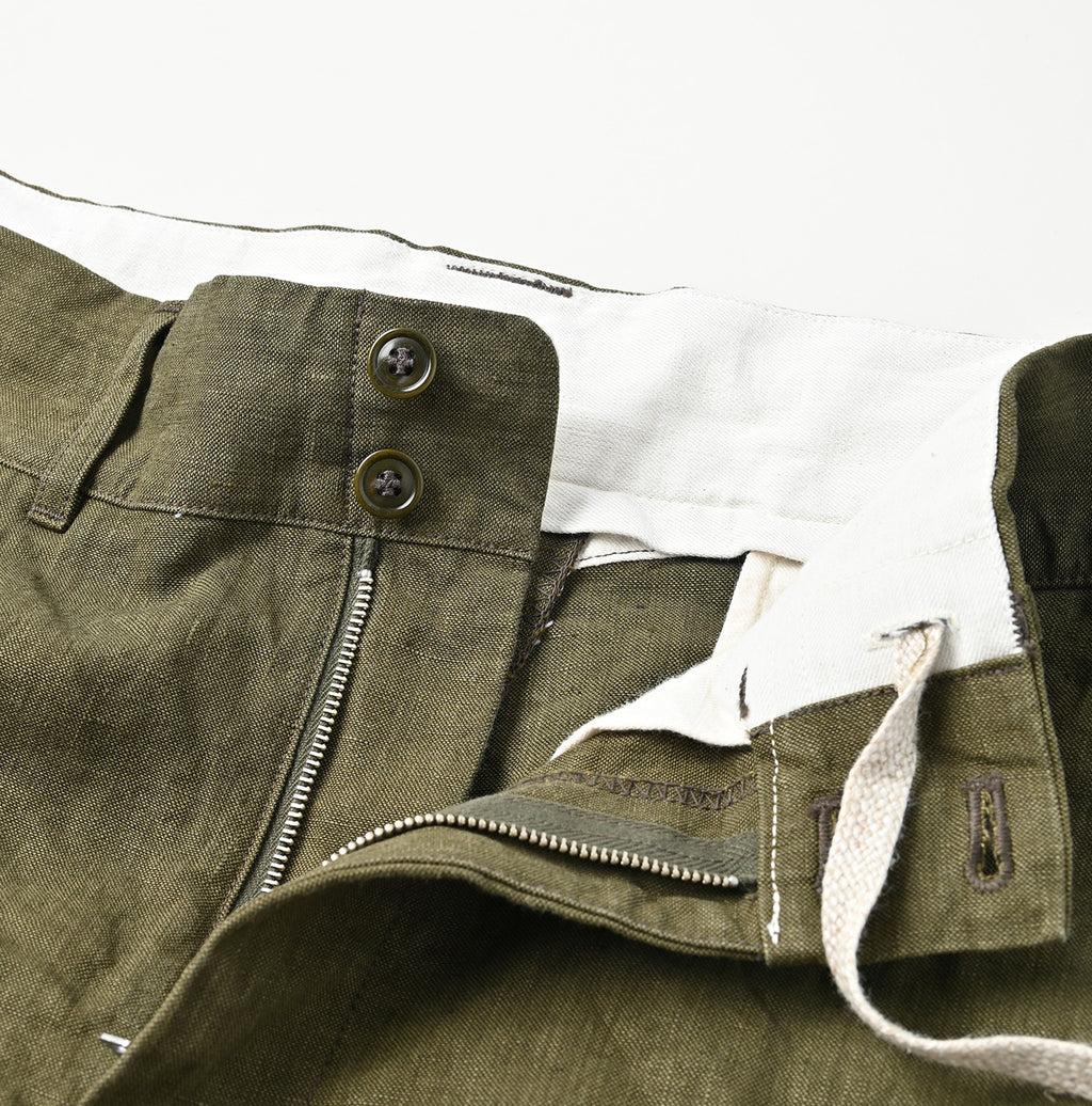 Linen Cloth 908 Nîmes Pants Detail