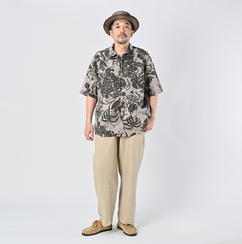Linen Cloth 908 Nîmes Pants Male Model