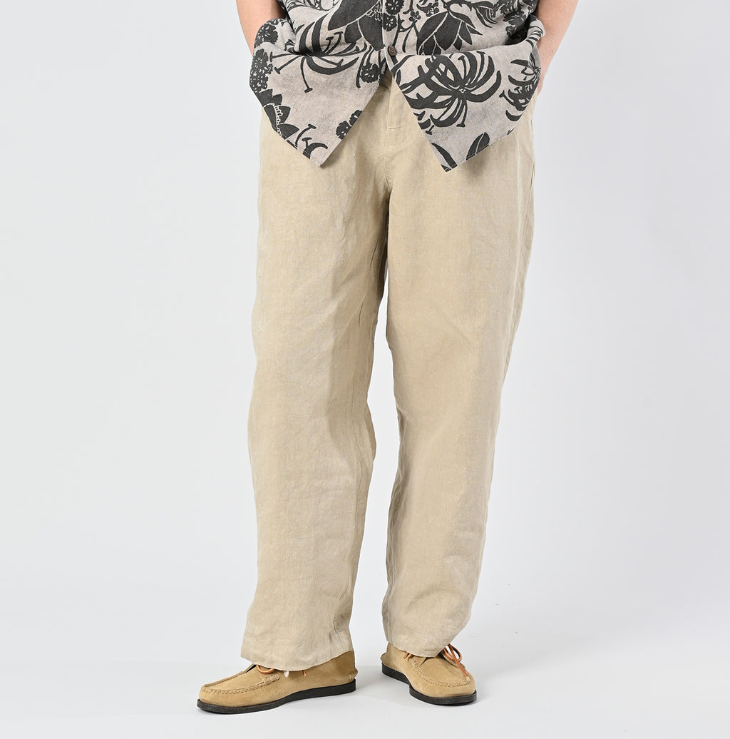 Linen Cloth 908 Nîmes Pants Male Model