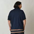 Indigo Pocoppie 908 Jacquard T-shirt