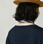 Indigo Pocoppie 908 Jacquard T-shirt