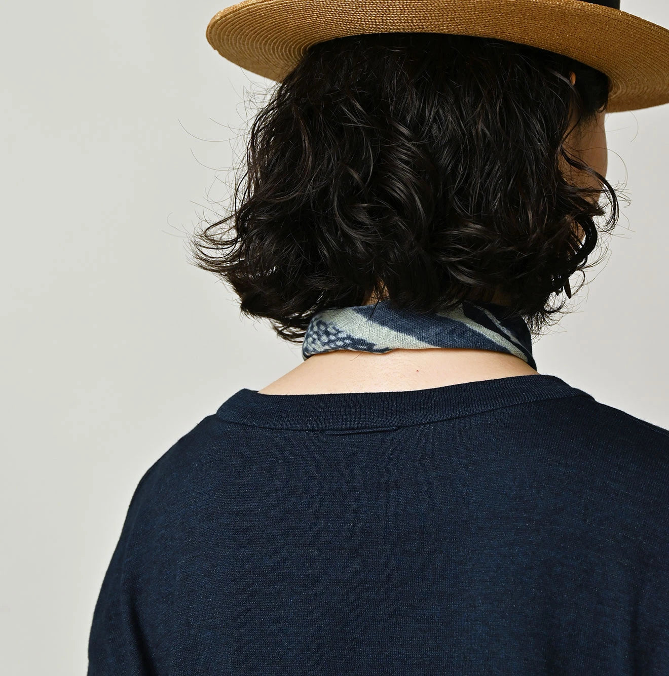 Indigo Pocoppie 908 Jacquard T-shirt