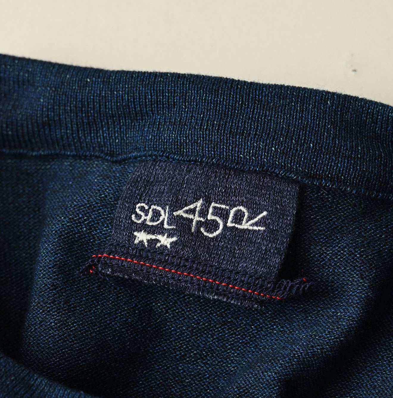 Indigo Pocoppie 908 Jacquard T-shirt