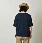 Indigo Pocoppie 908 Jacquard T-shirt