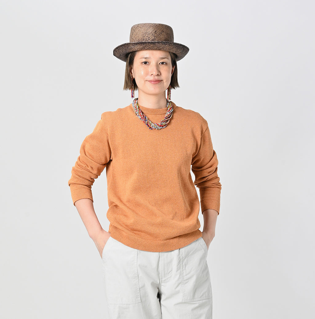 GIma Knitsew 908 Long Sleeve T-shirt Female Model