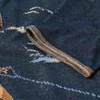 Indigo Surf Hula Girl Jacquard 908 Outer T-shirt Detail