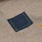 Indigo Surf Hula Girl Jacquard 908 Outer T-shirt Detail