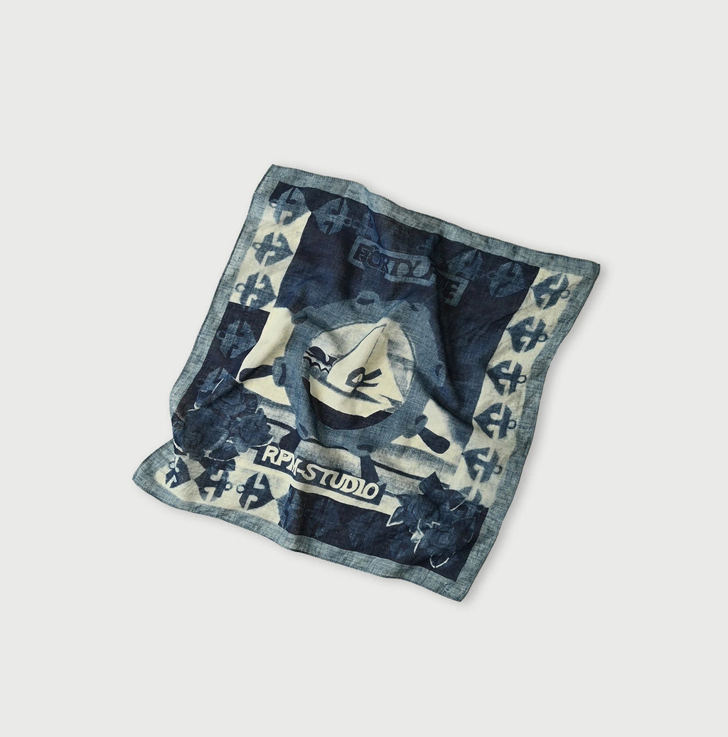 Indigo Gauze Summer Cruise Bandana