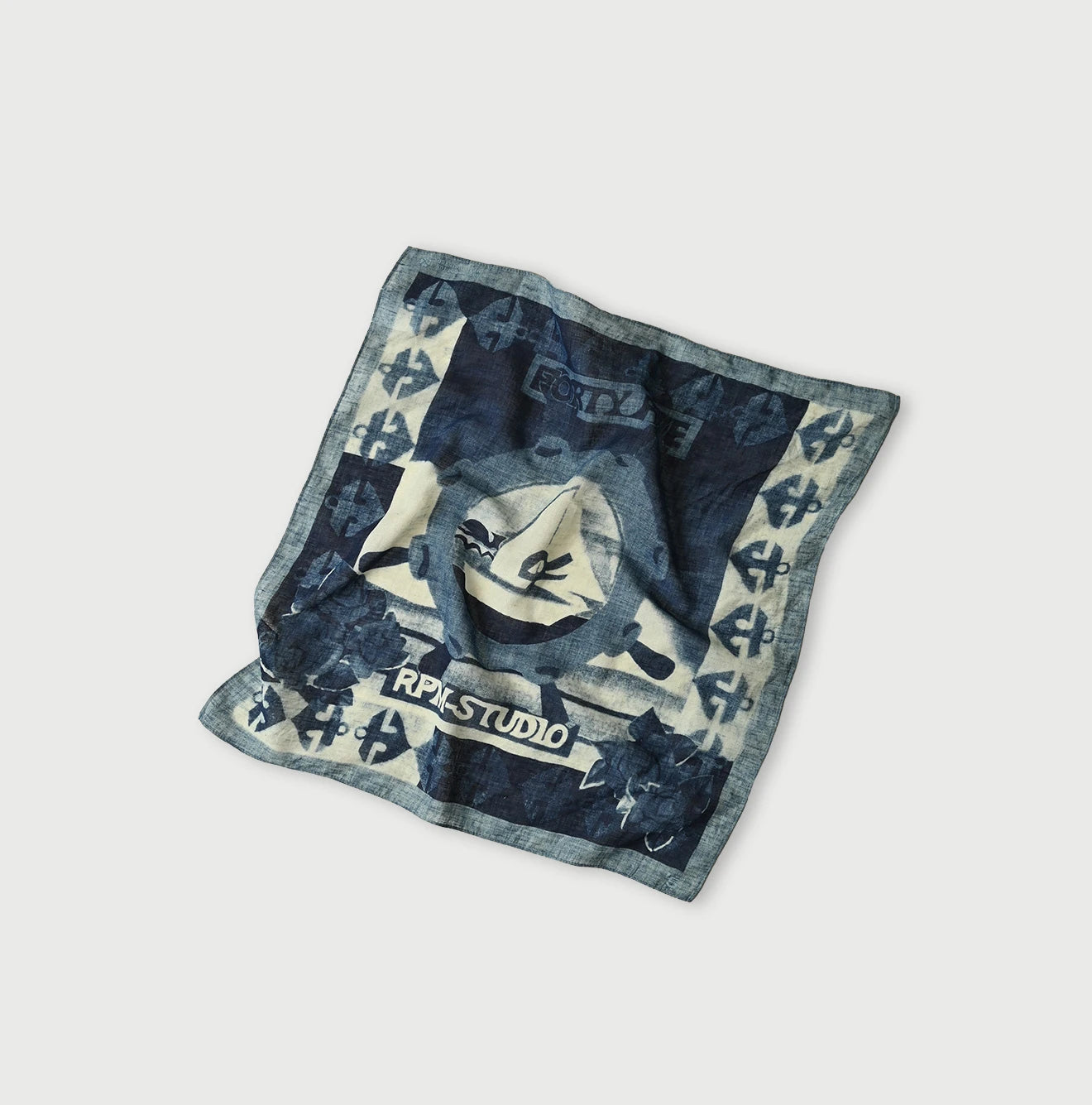 Indigo Gauze Summer Cruise Bandana