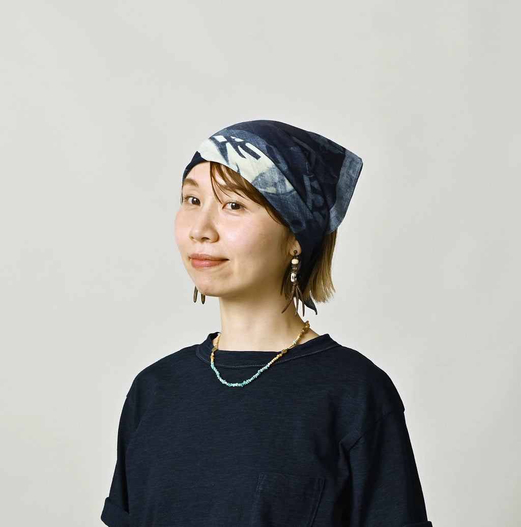 Indigo Gauze Summer Cruise Bandana