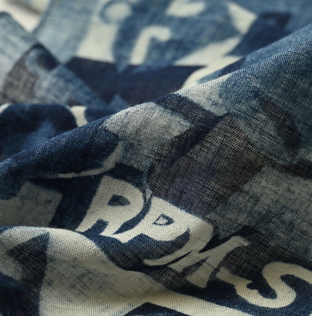 Indigo Gauze Summer Cruise Bandana
