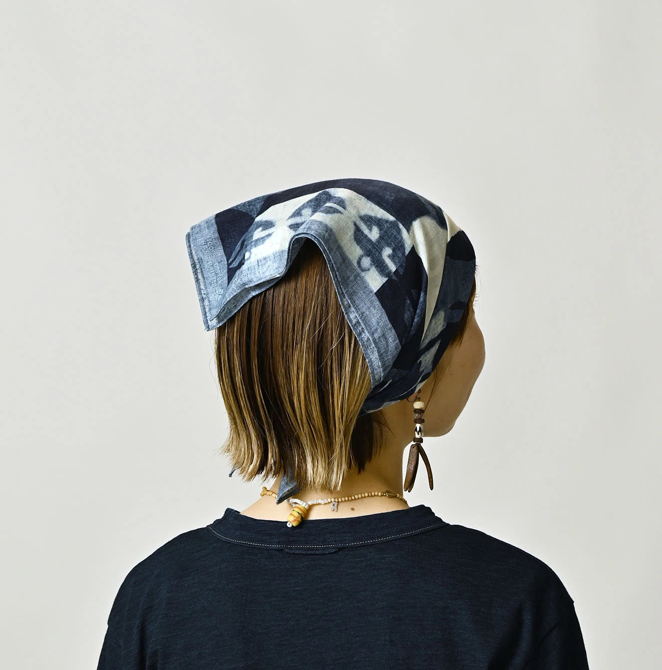 Indigo Gauze Summer Cruise Bandana
