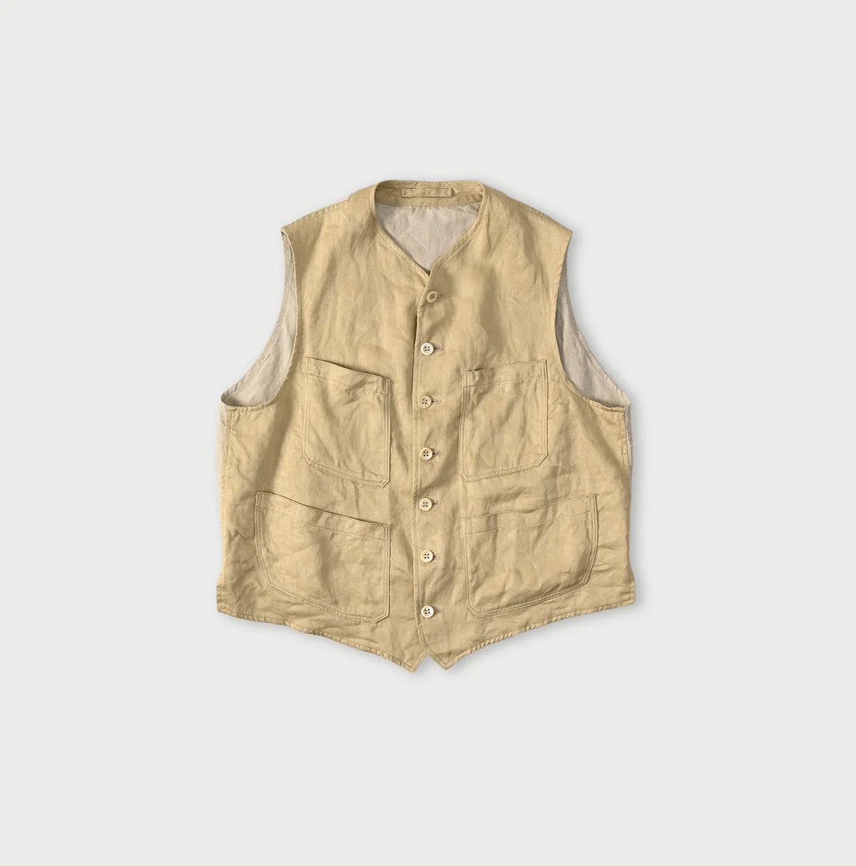 Linen Sateen 908 Vest