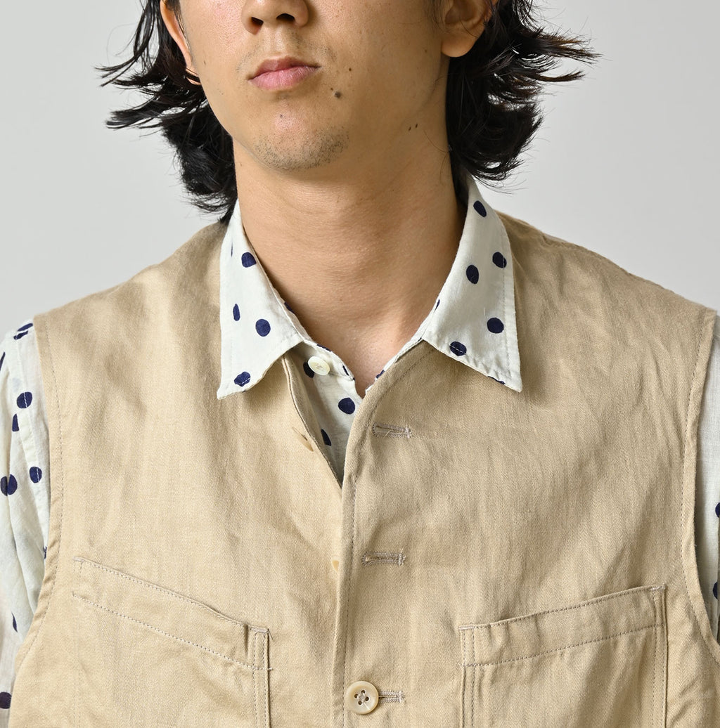 Linen Sateen 908 Vest