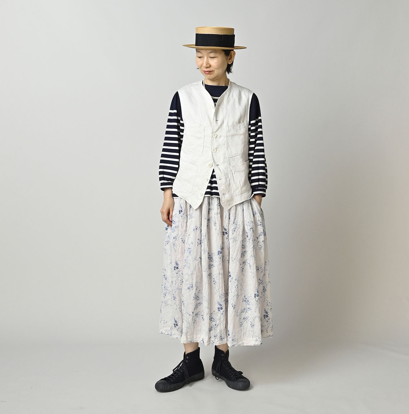Linen Sateen 908 Vest