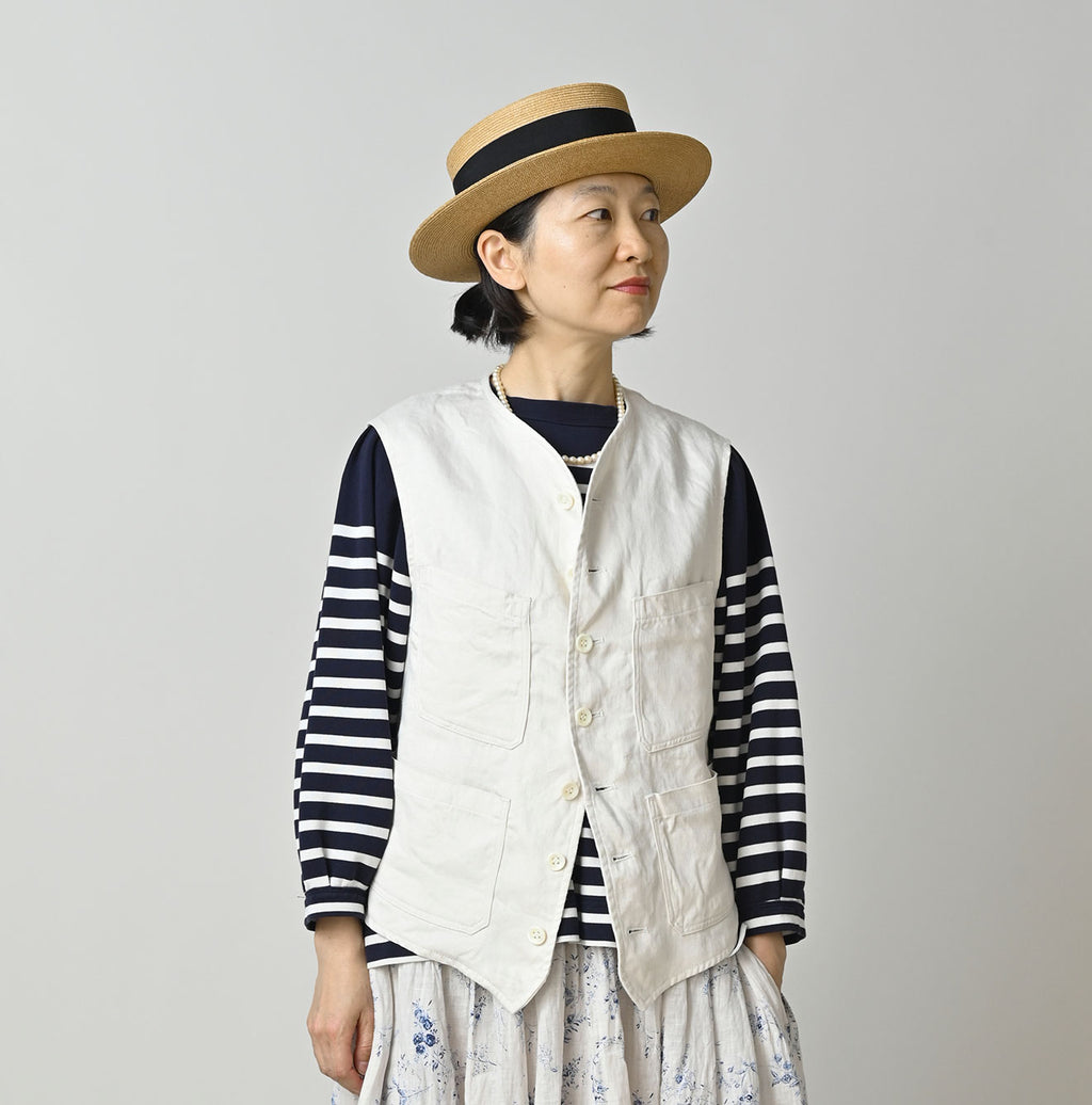 Linen Sateen 908 Vest