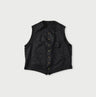 Indigo Linen Sateen 908 Vest