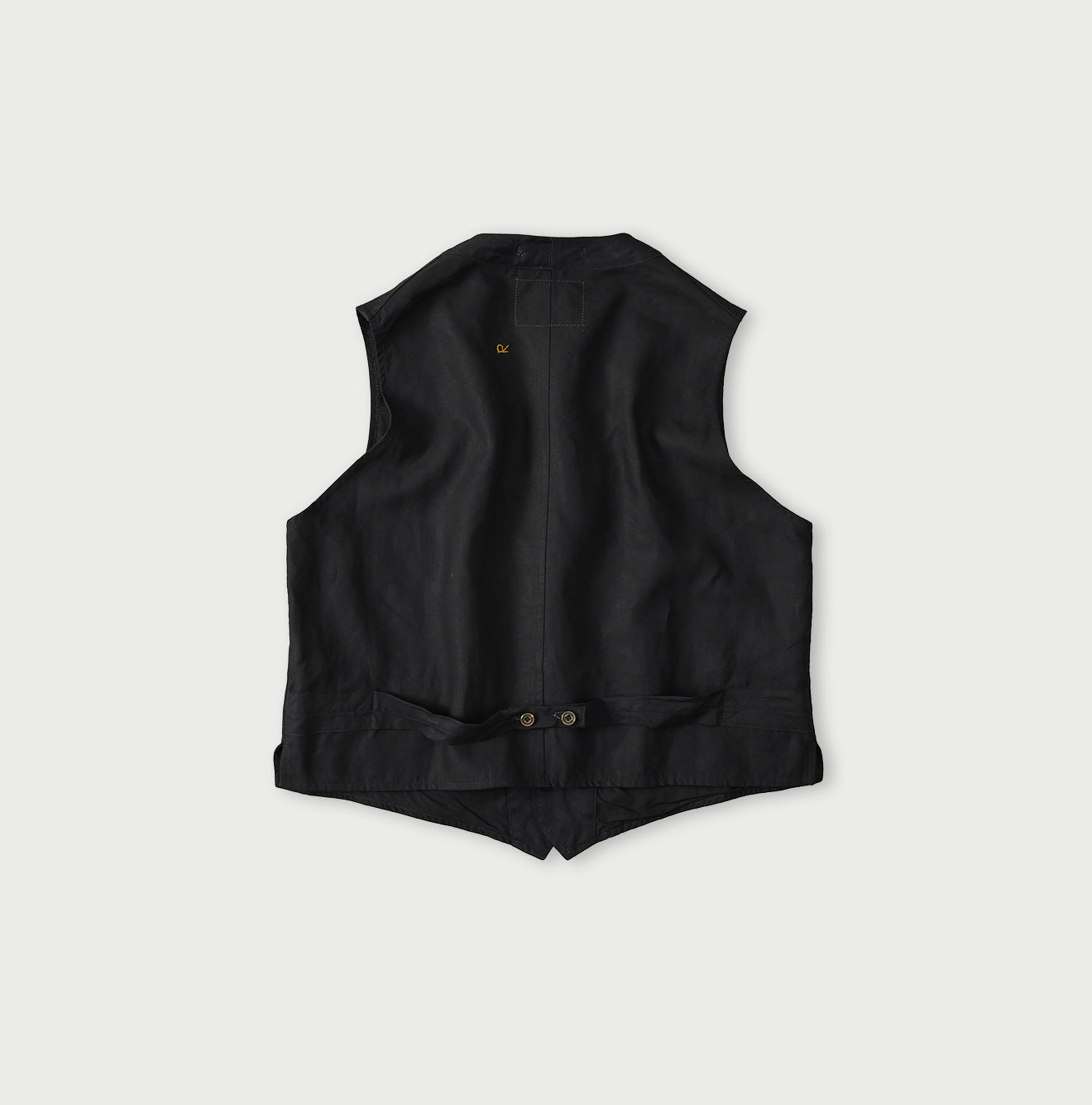 Indigo Linen Sateen 908 Vest