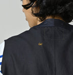 Indigo Linen Sateen 908 Vest